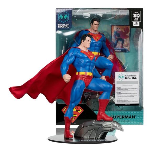 McFarlane DC Direct Superman 12” by Jim Lee Statue Figure w/ Digital Code SEALED - Picture 1 of 11